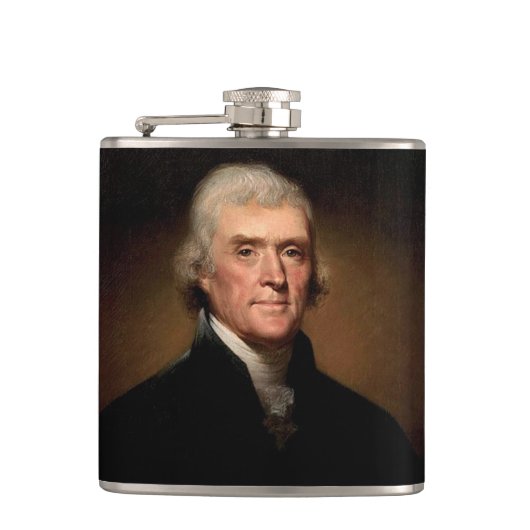 Thomas Jefferson Heupfles (Voorkant)