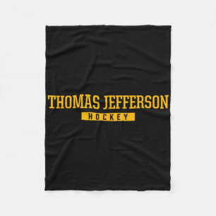 Thomas Jefferson High School ijshockey Fleece Deken