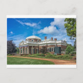 Thomas Jefferson Home bij Monticello Briefkaart (Voorkant)