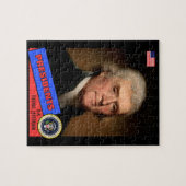 Thomas Jefferson-honkbalkaart Legpuzzel (Horizontaal)
