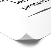 Thomas Jefferson: Ik voorspel toekomstig geluk... Poster (Hoek)