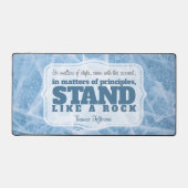 Thomas Jefferson Inspirerend citaat "Principe" Bureaumat (Voorkant)