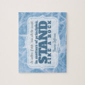 Thomas Jefferson Inspirerend citaat "Principe" Legpuzzel (Verticaal)