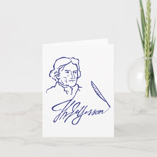 Thomas Jefferson Kaart (Voorkant)