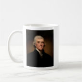Thomas Jefferson Liberty Quote Coffee Mok (Links)