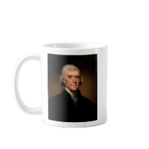 Thomas Jefferson Liberty Quote Coffee Mok