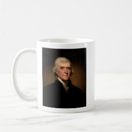 Thomas Jefferson Liberty Quote Coffee Mok