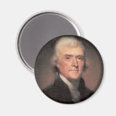 Thomas Jefferson Magnet (Voorkant / Achterkant)