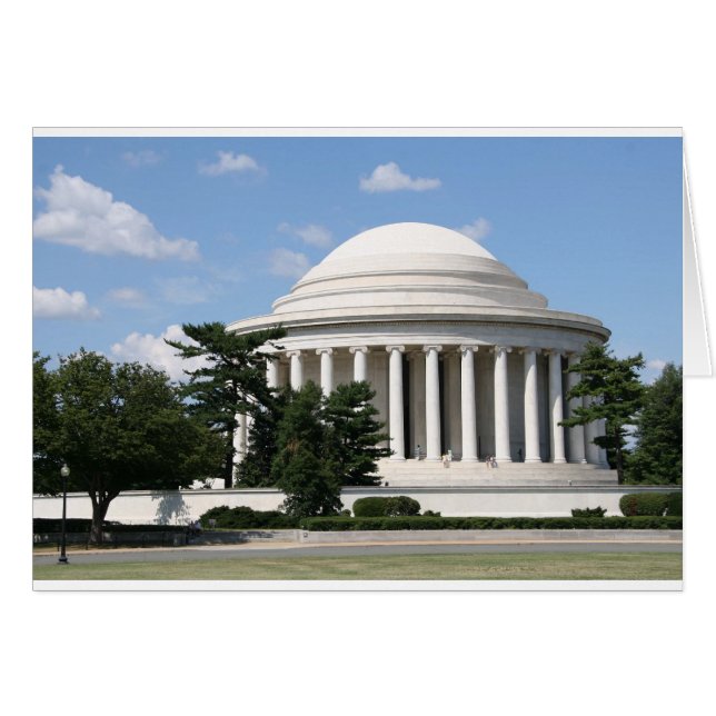 Thomas Jefferson Memorial (Voorkant Horizontaal)