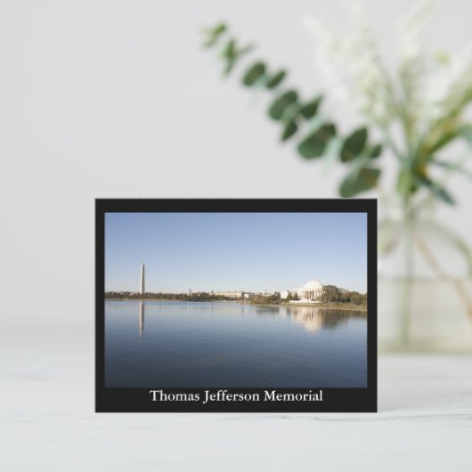 Thomas Jefferson Memorial Briefkaart (Staand voorkant)