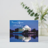 Thomas Jefferson Memorial Briefkaart (Staand voorkant)