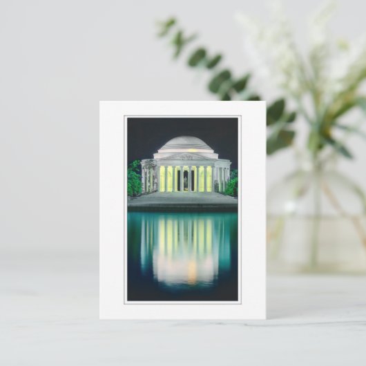 Thomas Jefferson Memorial Briefkaart (Staand voorkant)