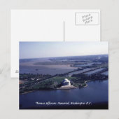 Thomas Jefferson Memorial Briefkaart (Voorkant / Achterkant)