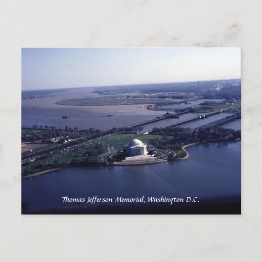 Thomas Jefferson Memorial Briefkaart (Voorkant)
