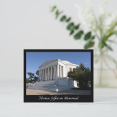 Thomas Jefferson Memorial Briefkaart (Staand voorkant)