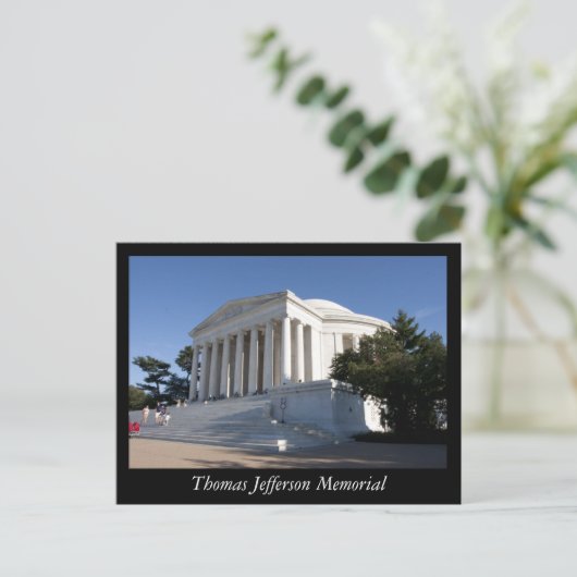 Thomas Jefferson Memorial Briefkaart (Staand voorkant)