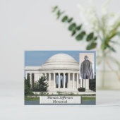 Thomas Jefferson Memorial - briefkaart (Staand voorkant)