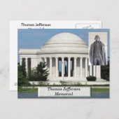 Thomas Jefferson Memorial - briefkaart (Voorkant / Achterkant)