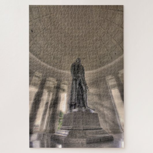 Thomas Jefferson Memorial Bronze Legpuzzel (Verticaal)