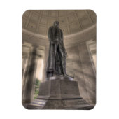 Thomas Jefferson Memorial Bronze Magneet (Verticaal)