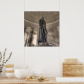 Thomas Jefferson Memorial Bronze Poster (Keuken)