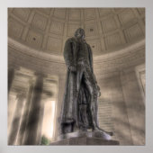 Thomas Jefferson Memorial Bronze Poster (Voorkant)