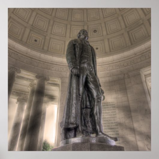 Thomas Jefferson Memorial Bronze Poster (Voorkant)
