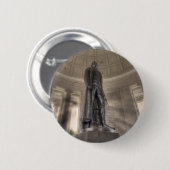 Thomas Jefferson Memorial Bronze Ronde Button 5,7 Cm (Voorkant /achterkant)