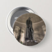 Thomas Jefferson Memorial Bronze Ronde Button 7,6 Cm (Voorkant /achterkant)