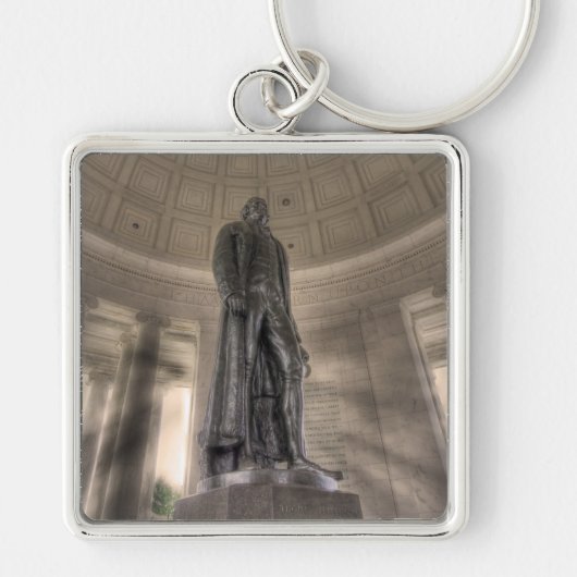 Thomas Jefferson Memorial Bronze Sleutelhanger (Voorkant)
