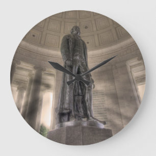 Thomas Jefferson Memorial Bronze Statue Grote Klok