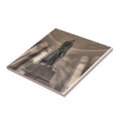 Thomas Jefferson Memorial Bronze Tegeltje (Zijkant)