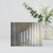 Thomas Jefferson Memorial Circular Colonnade Briefkaart (Staand voorkant)