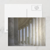 Thomas Jefferson Memorial Circular Colonnade Briefkaart (Voorkant / Achterkant)