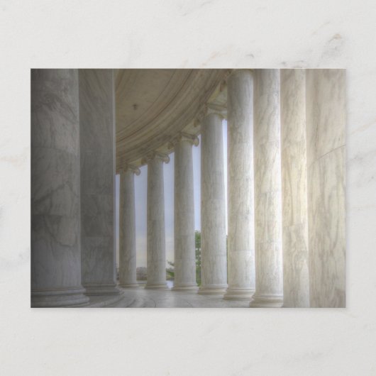 Thomas Jefferson Memorial Circular Colonnade Briefkaart (Voorkant)