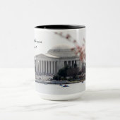 Thomas Jefferson Memorial Coffee Mok (Midden)
