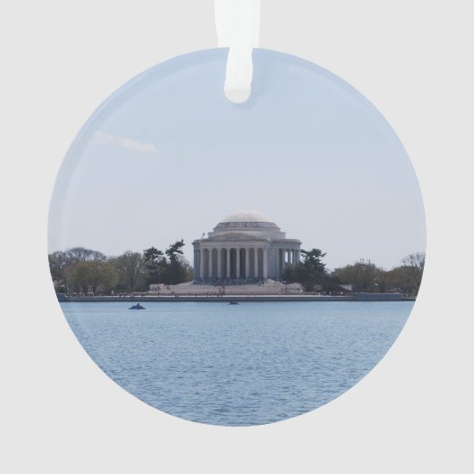 Thomas Jefferson Memorial Ornament (achterkant)