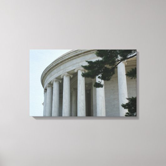 Thomas Jefferson Memorial-schilderdoek Canvas Afdruk (Voorkant)