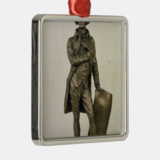 Thomas Jefferson Metalen Ornament (Rechts)
