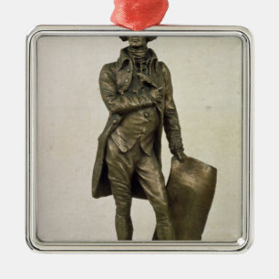 Thomas Jefferson Metalen Ornament