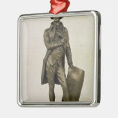 Thomas Jefferson Metalen Ornament (Links)