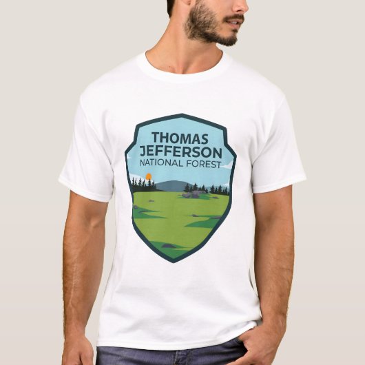 Thomas Jefferson National Forest T-shirt (Voorkant)