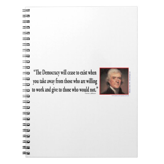 Thomas Jefferson Notitieboek (Voorkant)