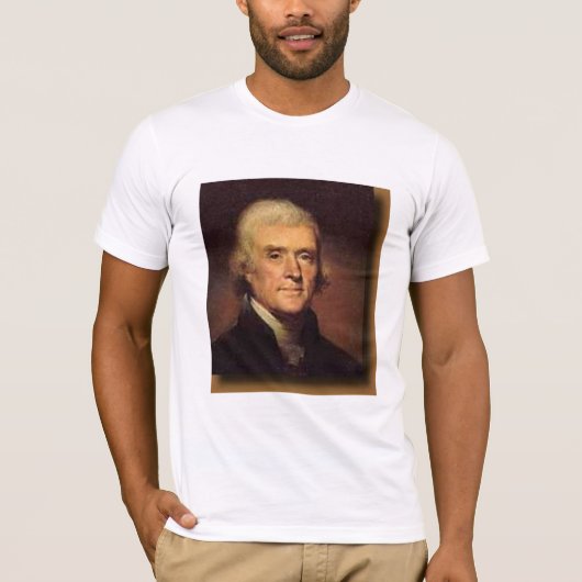 Thomas Jefferson, onze vriendschappen ... - Gepers T-shirt (Voorkant)