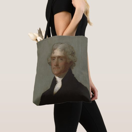 Thomas Jefferson over Boeken Tote Bag (Dichtbij)