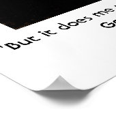 Thomas Jefferson over de staat en religie Poster (Hoek)