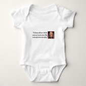 Thomas Jefferson over democratie Romper (Voorkant)