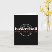 Thomas Jefferson Patriots Basketbal Kaart (Gele Bloem)