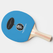 Thomas Jefferson Ping Pong Paddle Tafeltennisbatje (Zijkant)