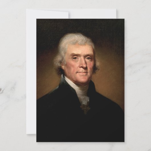 Thomas Jefferson portret (Voorkant)